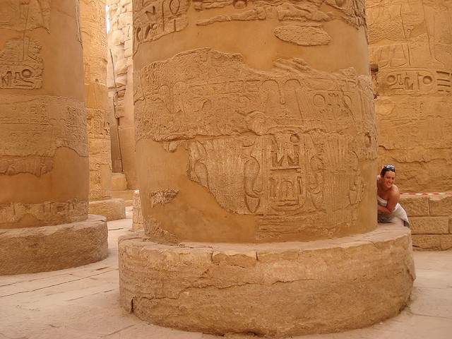 The Great Hypostyle Hall at Karnak Temple