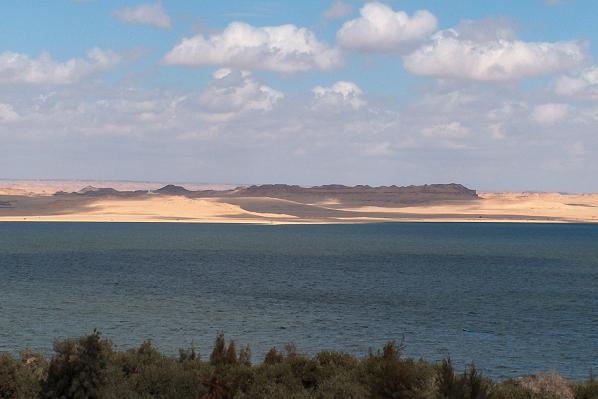 Lake Qarun, El Fayoum Oasis