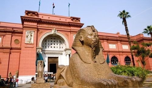 The Egyptian Museum at Tahrir Square, Cairo