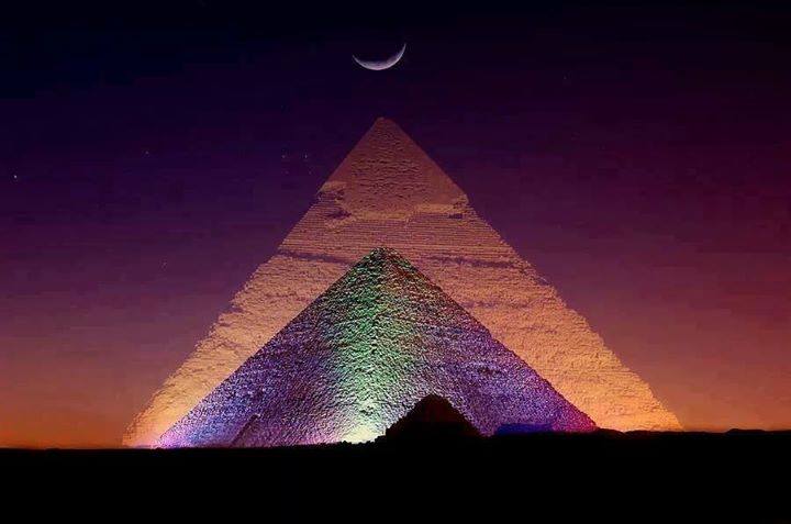 Sound and Light show at Giza Pyramids