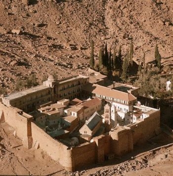 A View of St.Catherine Monastery, Sinai