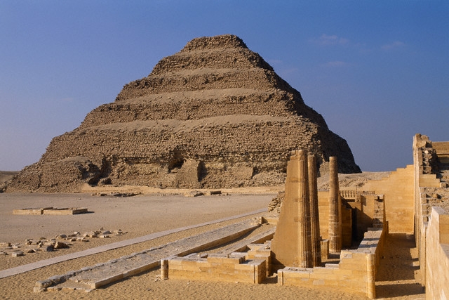 Step Pyramid at Sakkara, Giza