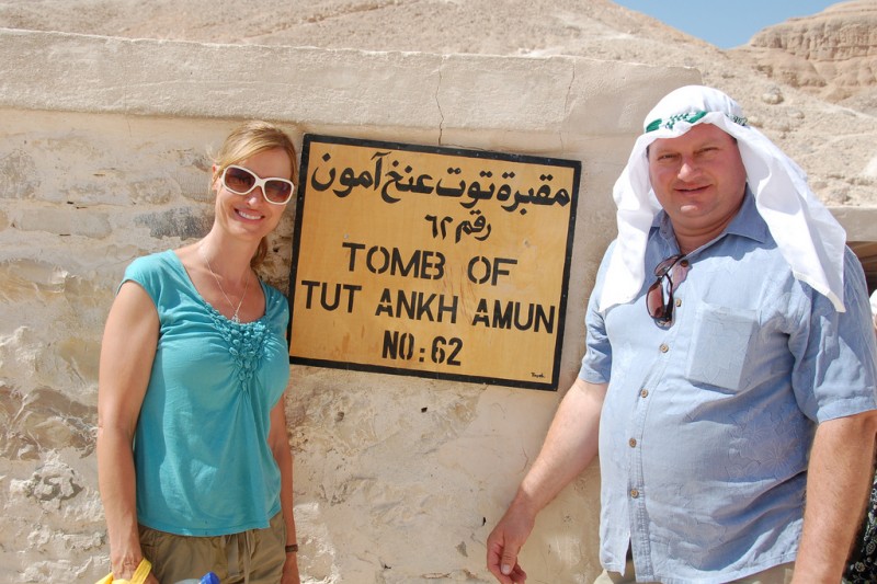 King Tut's Tomb at the Valley of the Kings