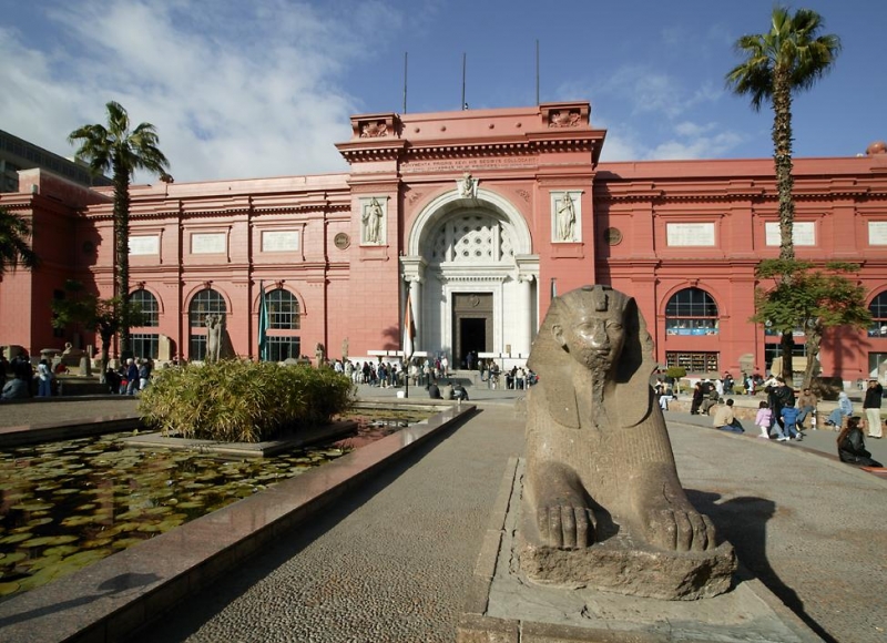 The Egyptian Museum at Tahrir Square