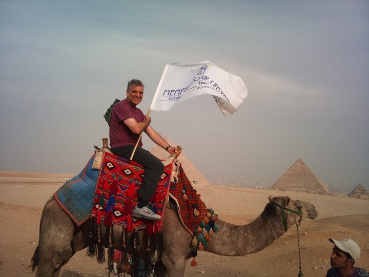 Camel Riding in Giza Pyramid